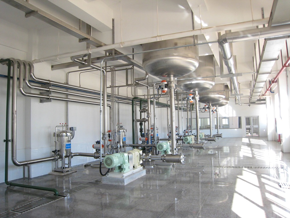 The production equipment of detergent and disinfectant produced by our company is widely used