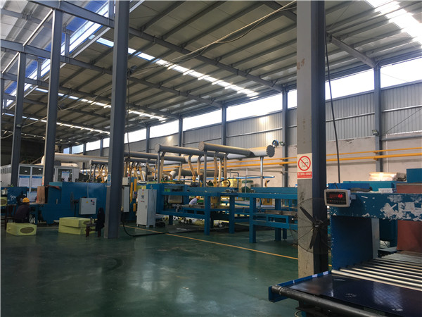 Waste gas incinerator for rock wool production line put into operation