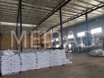 Detergent powder post blending and packing line was put into operation and production