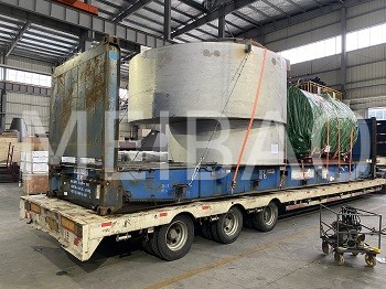 Delivery of complete detergent powder production equipment