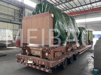 Delivery of complete detergent powder production equipment