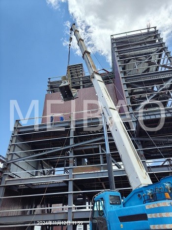 The installation of the detergent powder production line has begun