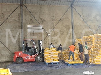 The detergent powder post blending and packing line has been put into operation